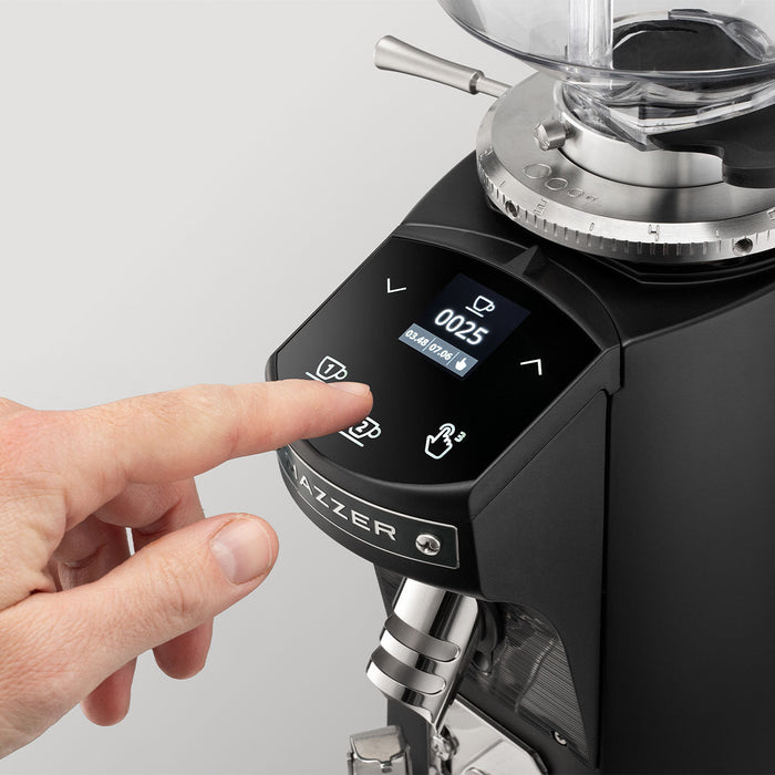 Mazzer Mini On Demand Compact Espresso Grinder - Black detail