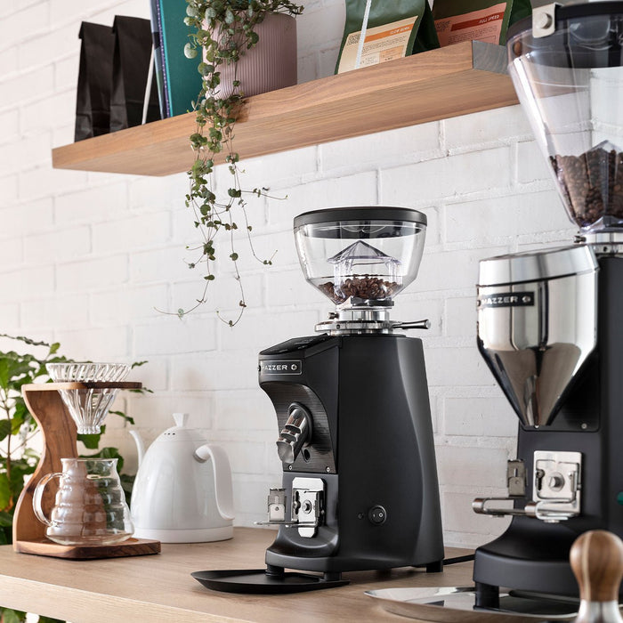 Mazzer Mini On Demand Compact Espresso Grinder - Black detail