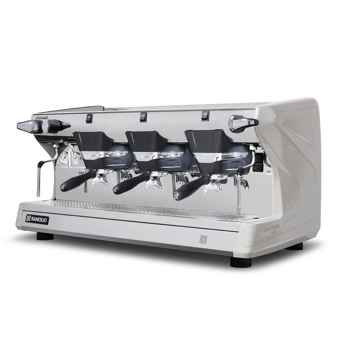 Rancilio Classe 5 S 3 Group Semi-Automatic Espresso Machine - White - view 2