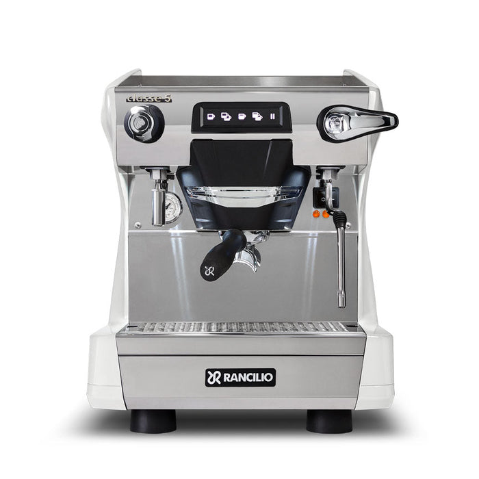 Rancilio Classe 5 USB 1 Group Volumetric Espresso Machine - White