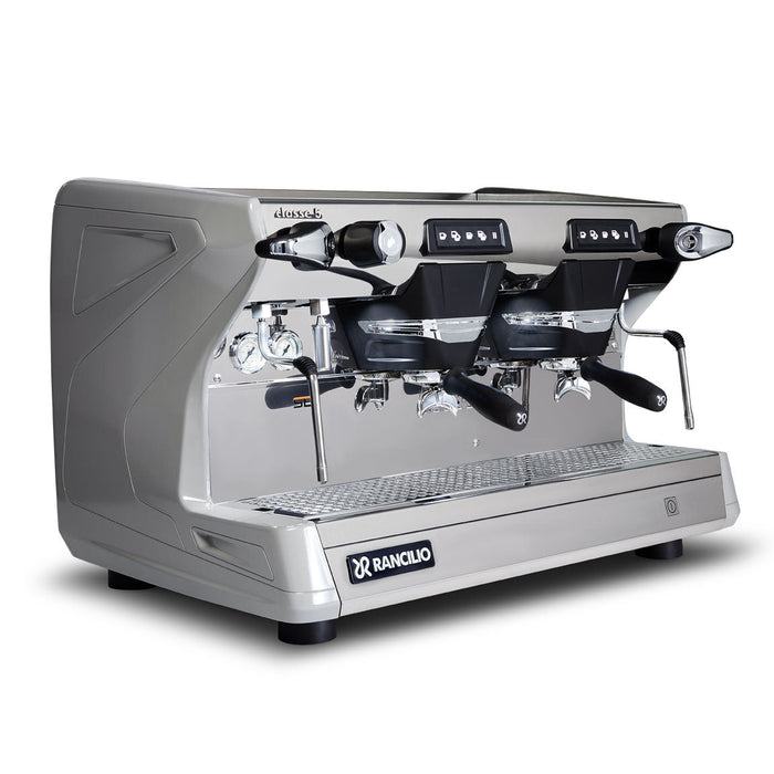 Rancilio Classe 5 USB 2 Group Volumetric Espresso Machine - Grey - view 2