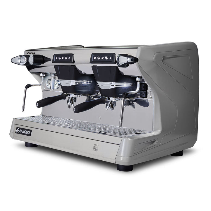 Rancilio Classe 5 USB 2 Group Volumetric Espresso Machine - Grey - view 3