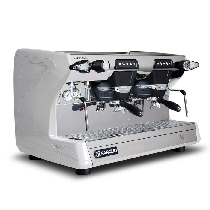 Rancilio Classe 5 USB 2 Group Volumetric Espresso Machine - Ice White - view 3