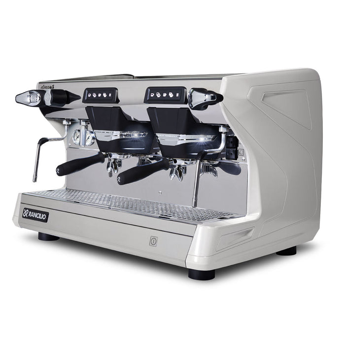 Rancilio Classe 5 USB 2 Group Volumetric Espresso Machine - Ice White - view 2