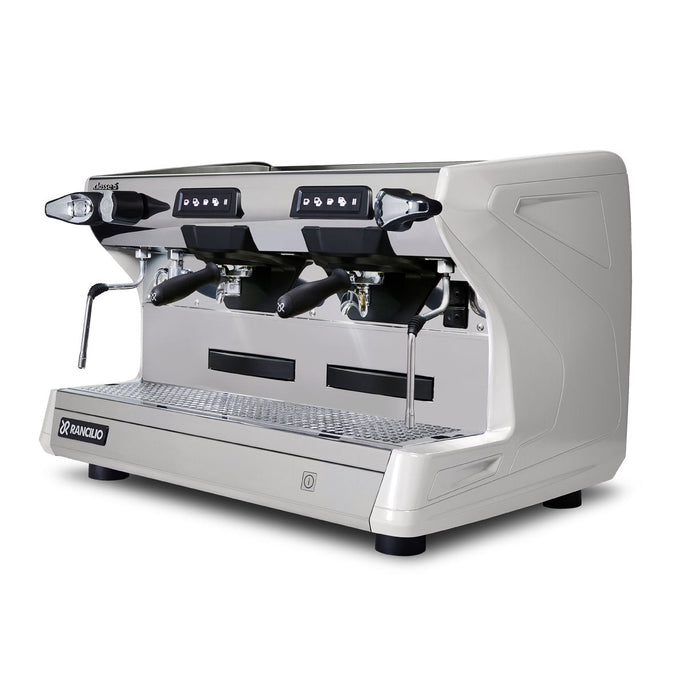 Rancilio Classe 5 USB Tall 2 Group Volumetric Espresso Machine - White - view 3