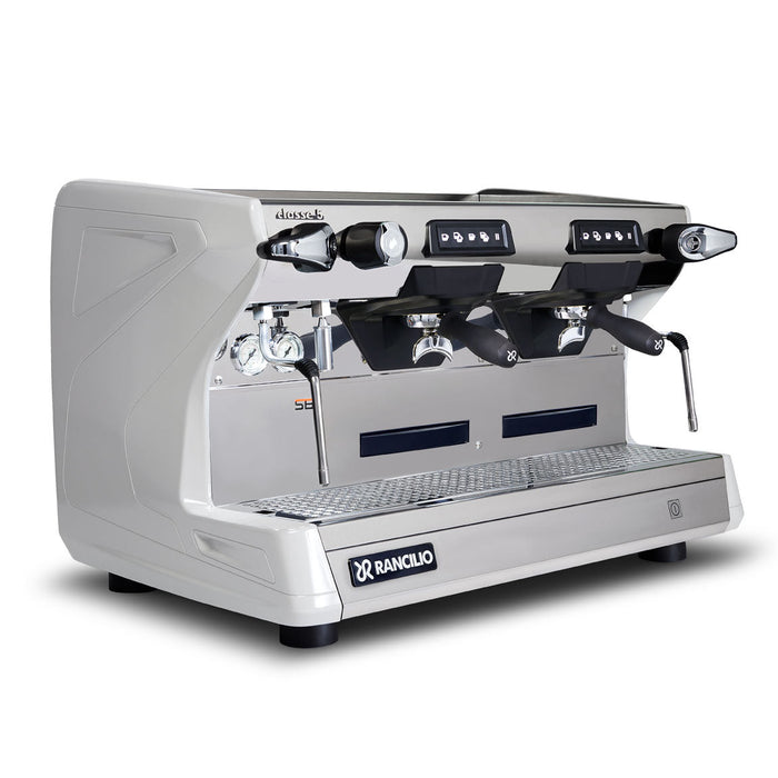 Rancilio Classe 5 USB Tall 2 Group Volumetric Espresso Machine - White - view 2