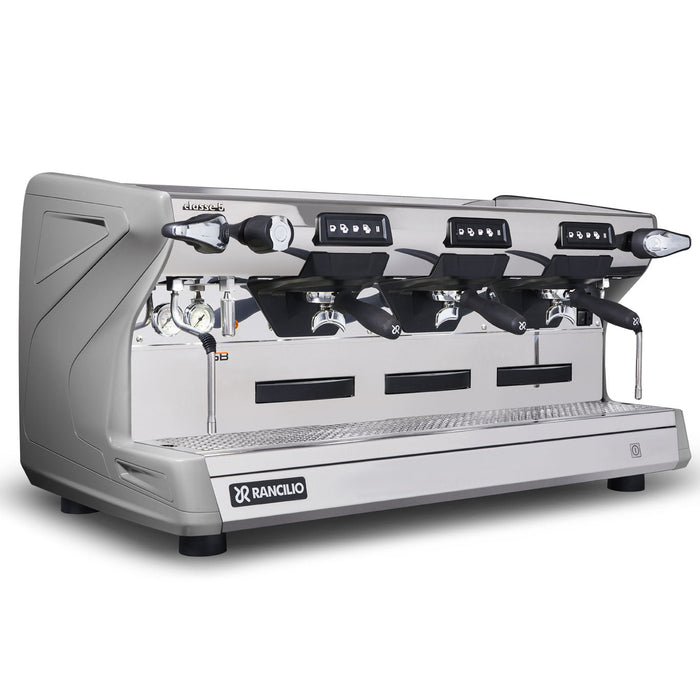 Rancilio Classe 5 USB Tall 3 Group Volumetric Espresso Machine - Grey - view 2
