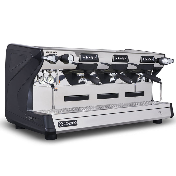 Rancilio Classe 5 USB Tall 3 Group Volumetric Espresso Machine - Anthracite Black - view 2