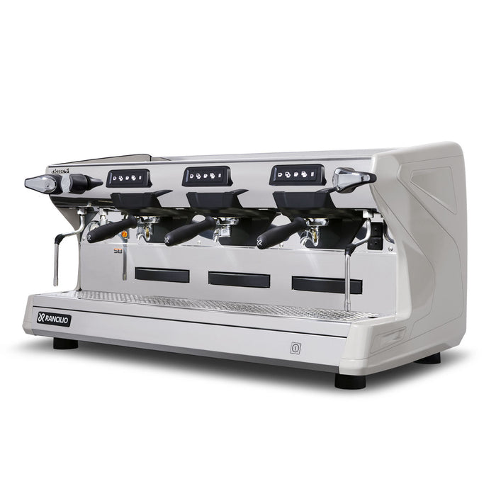 Rancilio Classe 5 USB Tall 3 Group Volumetric Espresso Machine - White - view 5