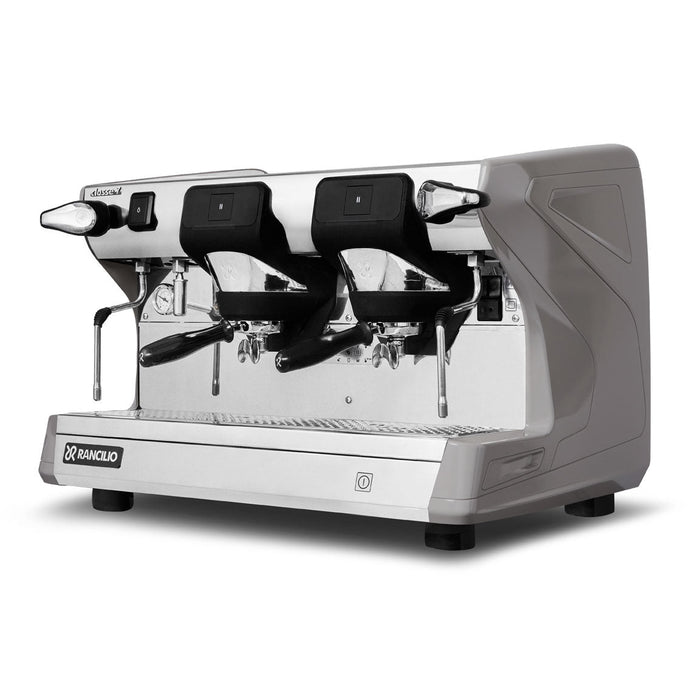Rancilio Classe 7 S 2 Group Semi-Automatic Espresso Machine - Grey - view 2