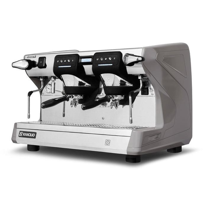 Rancilio Classe 7 USB 2 Group Volumetric Espresso Machine - Grey - view 8