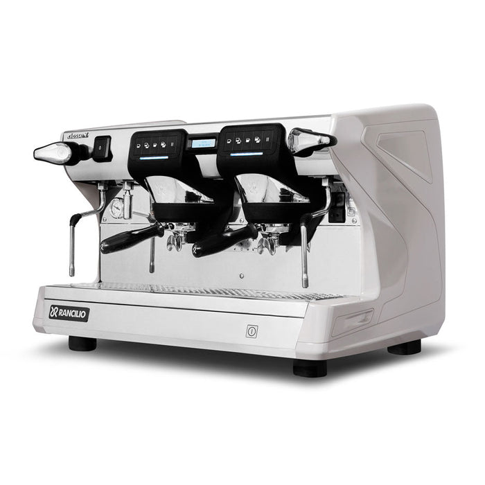 Rancilio Classe 7 USB 2 Group Volumetric Espresso Machine - Ice White - view 8