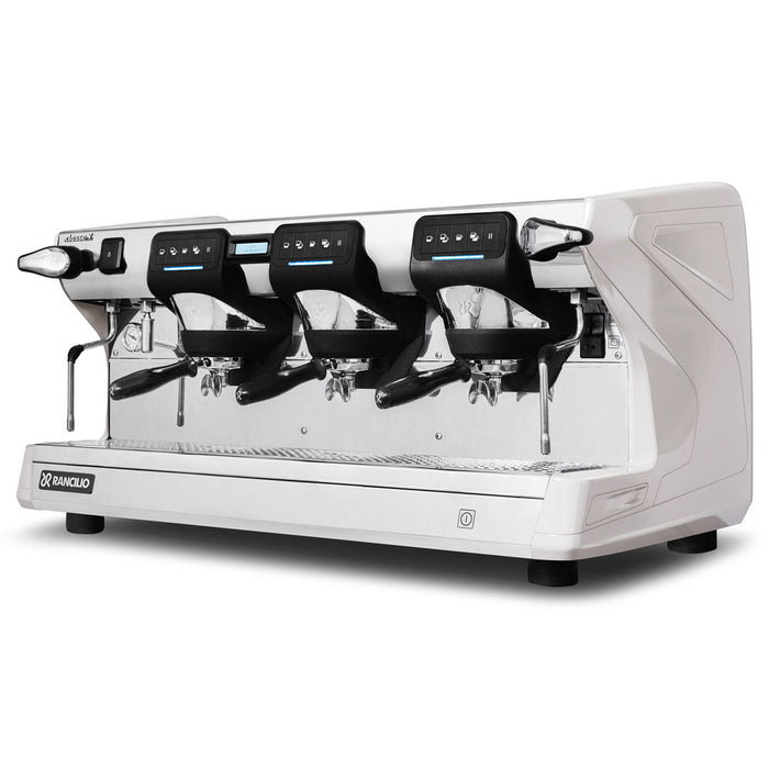 Rancilio Classe 7 USB 3 Group Volumetric Espresso Machine - Ice White - view 8