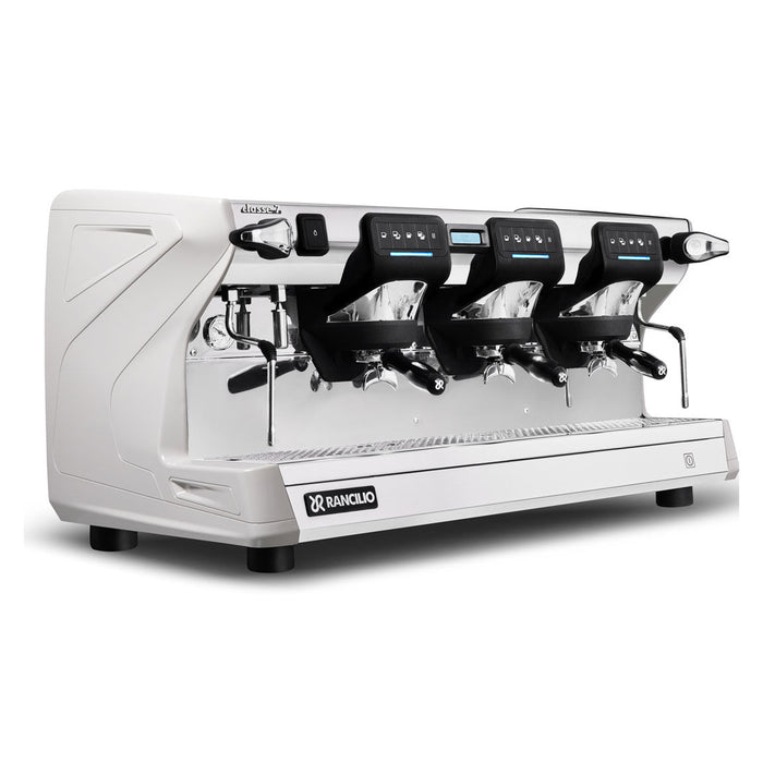 Rancilio Classe 7 USB 3 Group Volumetric Espresso Machine - Ice White - view 2