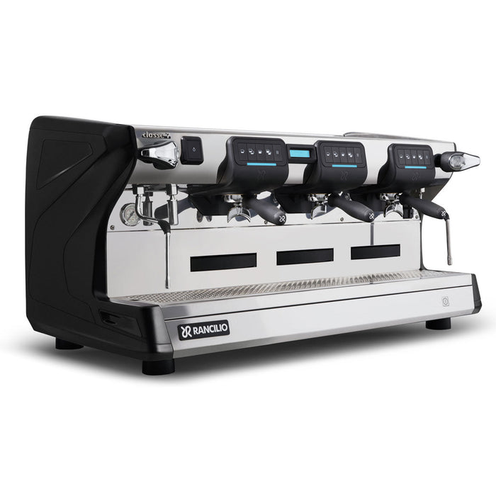 Rancilio Classe 7 USB Tall 3 Group Volumetric Espresso Machine - Anthracite Black - view 2